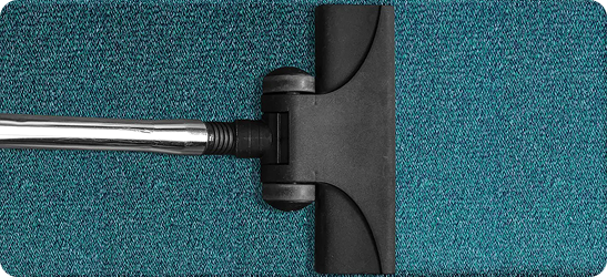 Stain removal on carpet