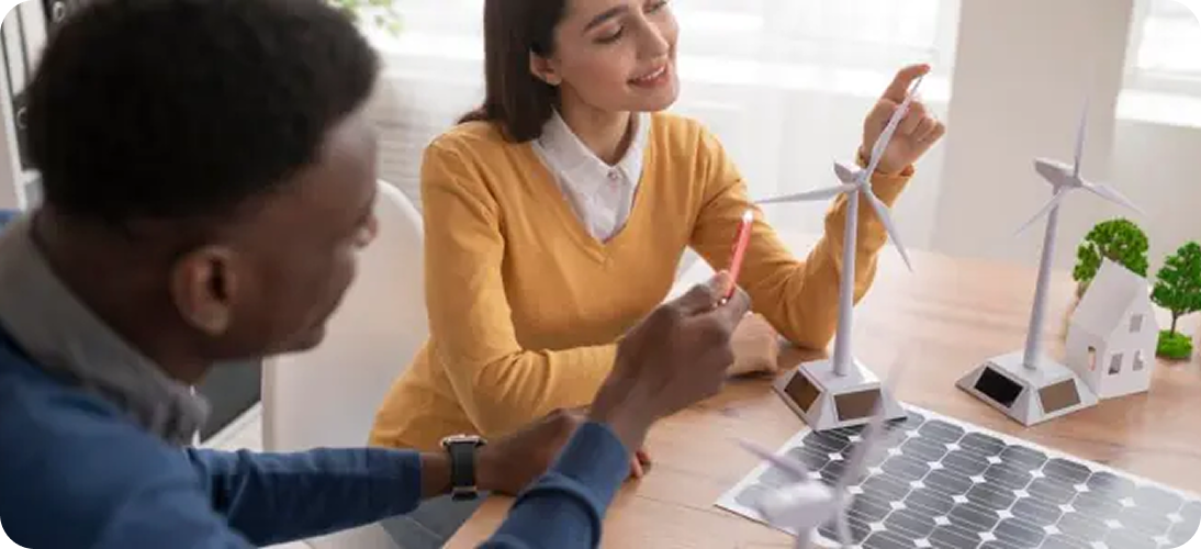 Consultation session with decorator