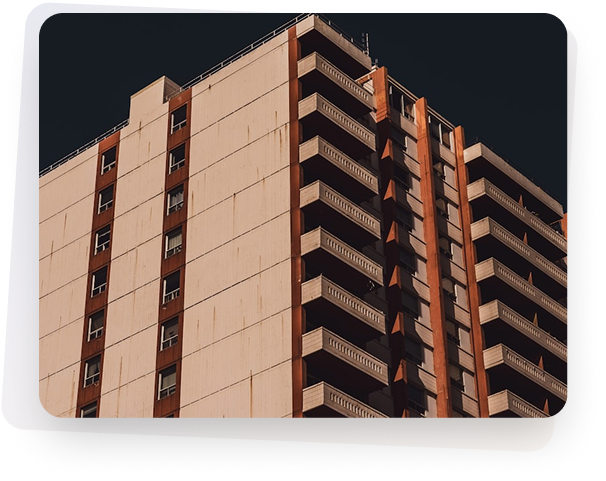 Apartment building for landlords and property owners